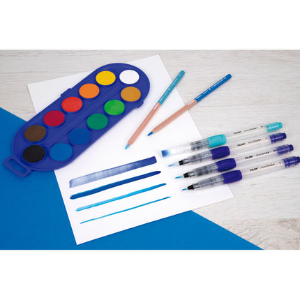 Milan Refillable Water Brush Set - Pack of 3
