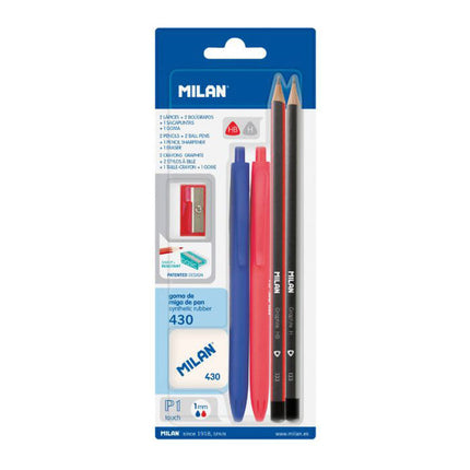Milan P1 School Stationery Pack