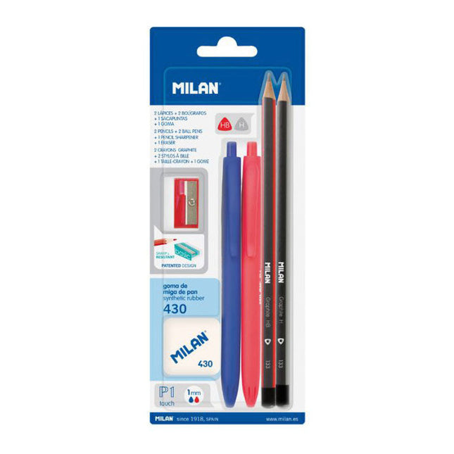 Milan P1 School Stationery Pack