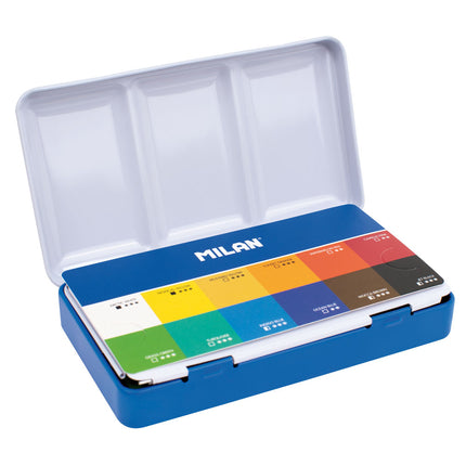 Milan Watercolour Paint Set 12 Colour