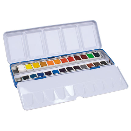 Milan Watercolour Paint Set 24 Colour