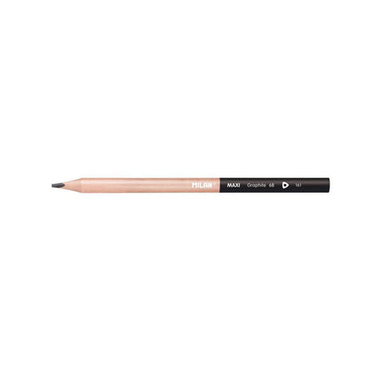 Milan 6B Maxi Graphite Pencils - Pack of 6