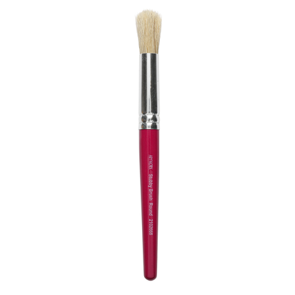 Artworx Paint Brush Stubby Round 13mm - Pack of 4