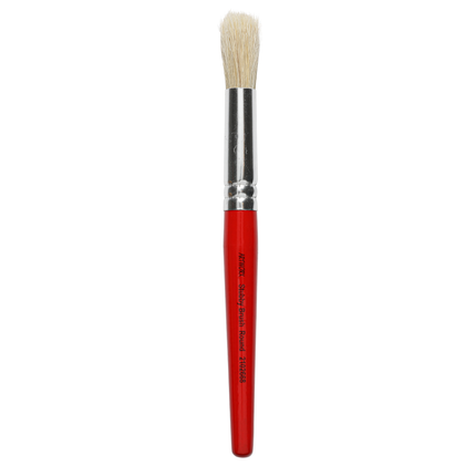 Artworx Paint Brush Stubby Round 13mm - Pack of 4