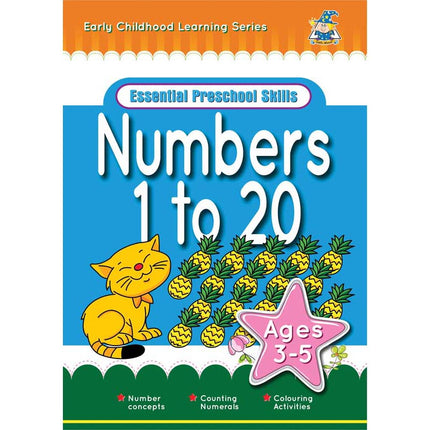 Greenhill Activity Book 3-5 Numbers 1 To 20