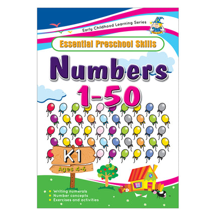 Greenhill Activity Book 4-6 Numbers 1 to 50