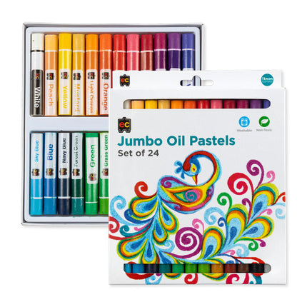 EC Jumbo Oil Pastels Sets