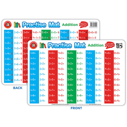 LCBF Practise Mat - Addition