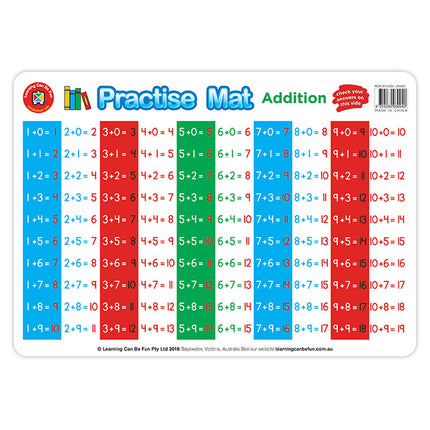 LCBF Practise Mat - Addition