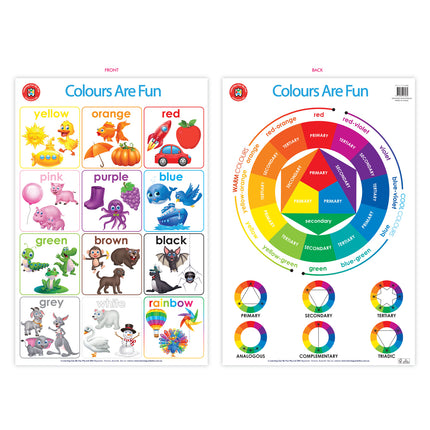 LCBF Wall Chart - Colours Are Fun Poster