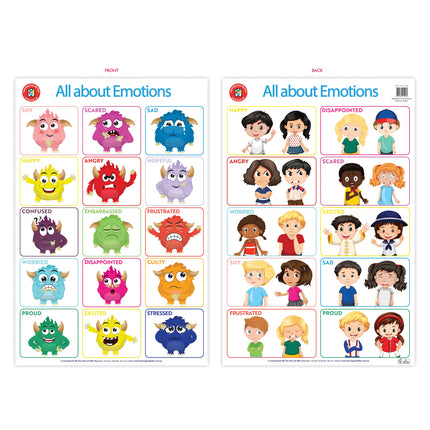 LCBF Wall Chart - All About Emotions Poster