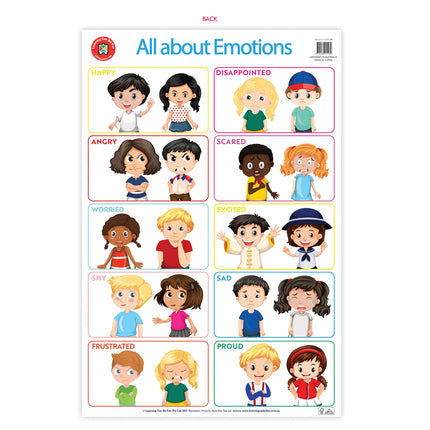 LCBF Wall Chart - All About Emotions Poster