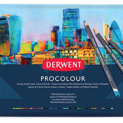 Derwent Procolour Pencils - Tin of 36