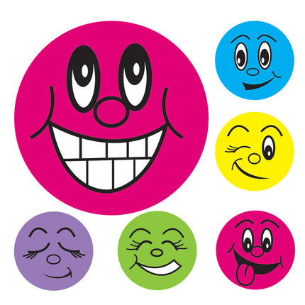 Avery Merit Stickers Mini Smiley Face Round 13mm - Pack of 800