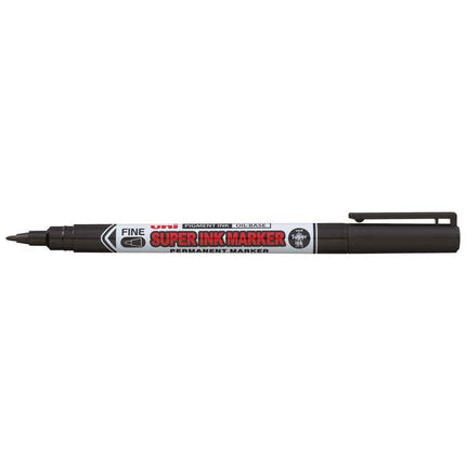Uni-Ball Super Ink Permanent Marker 0.9mm - Black