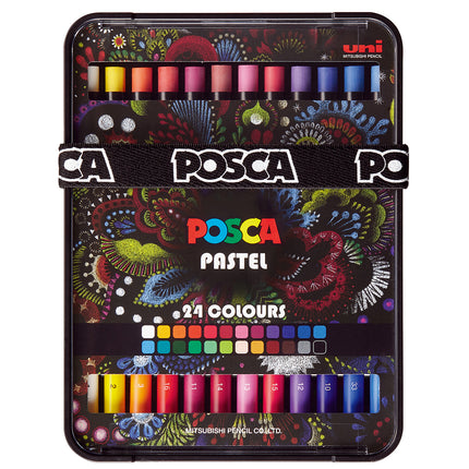 Uni Posca Pastels - Set of 24