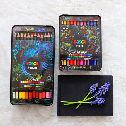 Uni Posca Pastels - Set of 24