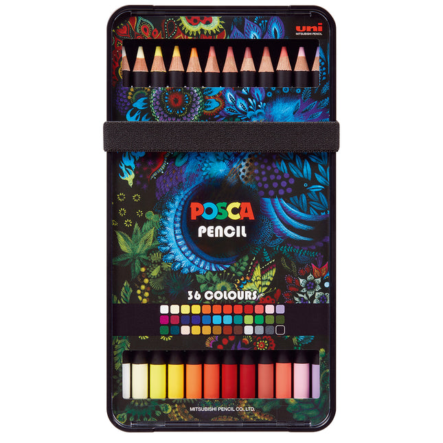 Uni Posca Pencils - Set of 36