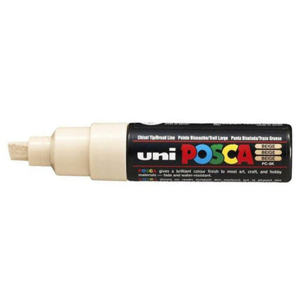Uni Posca Marker 8.0mm Chisel Tip PC-8K
