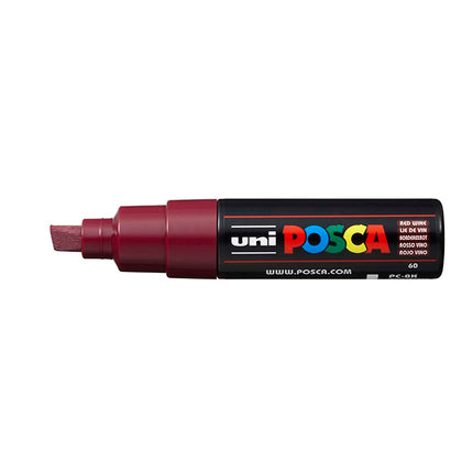 Uni Posca Marker 8.0mm Chisel Tip PC-8K
