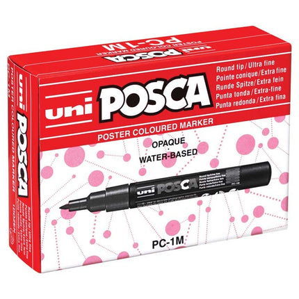 Uni Posca Marker PC-1M - Pack of 12