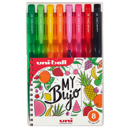 Uni-Ball Signo RT1 Retractable Gel Pen - Pack of 8