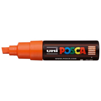 Uni Posca Marker 8.0mm Chisel Tip PC-8K