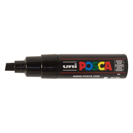 Uni Posca Marker 8.0mm Chisel Tip PC-8K