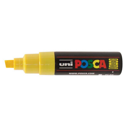 Uni Posca Marker 8.0mm Chisel Tip PC-8K