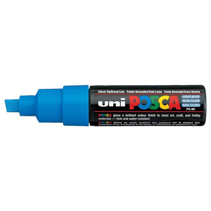 Uni Posca Marker 8.0mm Chisel Tip PC-8K
