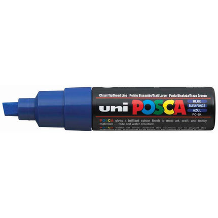 Uni Posca Marker 8.0mm Chisel Tip PC-8K