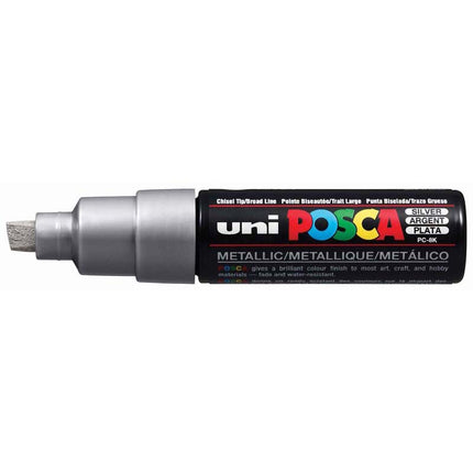 Uni Posca Marker 8.0mm Chisel Tip PC-8K