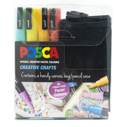 Uni Posca Marker PC-3M Canvas Bag Activity Pack