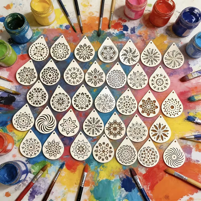 Mandala Dotting Stencils - Set of 35