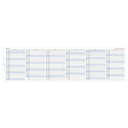 Filofax Refill - Year Planner Vertical - Pocket - 2027