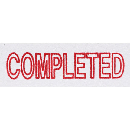Dixon Stamp - Completed - Red