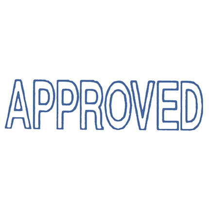 Dixon Stamp - Approved - Blue