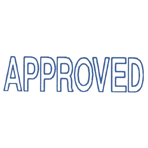Dixon Stamp - Approved - Blue