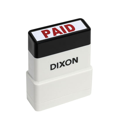 Dixon Stamps - Paid - Red