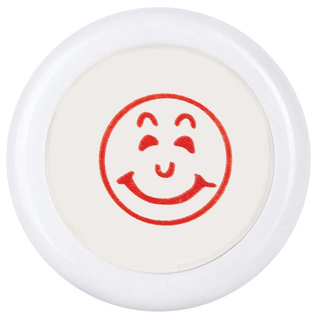 Dixon Stamp - Smiley Face Small - Red