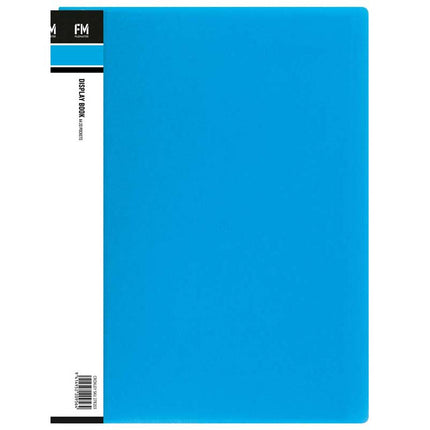 File Master Display Books A4 Vivid Colours - 20 Pocket