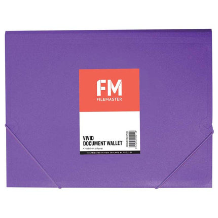 Fil Master Document Wallet A4 - Vivid