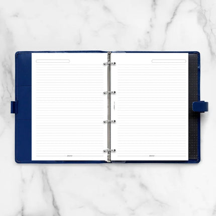 Filofax Organiser - Refill A4 - Notepaper Ruled - White