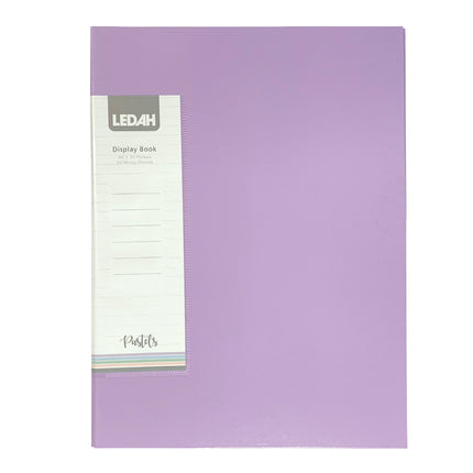 Ledah Display Book A4 - Pastels