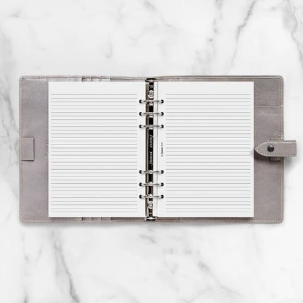 Filofax Organiser - Refill A5 - Notepad Ruled - White
