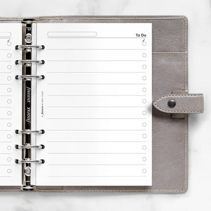 Filofax Organiser - Refill A5 - To Do List - White