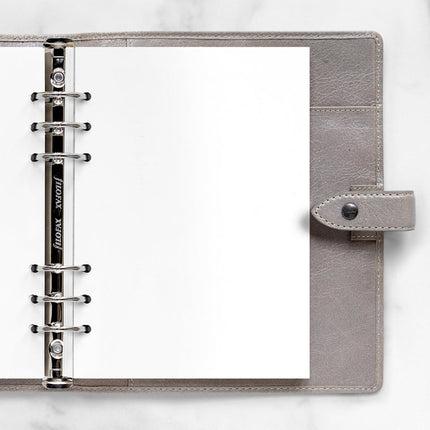 Filofax Organiser - Refill A5 - Notepaper Plain - White