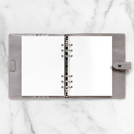 Filofax Organiser - Refill A5 - Notepaper Plain - White
