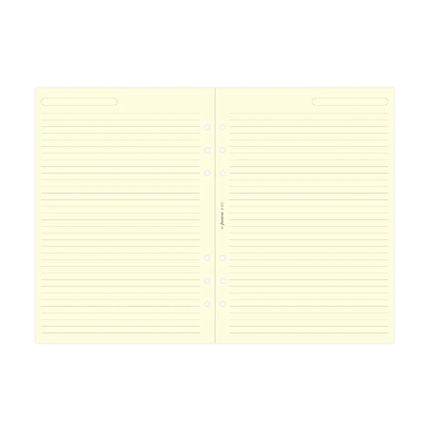 Filofax Organiser - Refill A5 - Notepaper Ruled - Cotton Cream