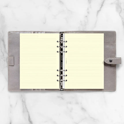 Filofax Organiser - Refill A5 - Notepaper Ruled - Cotton Cream